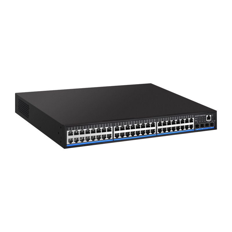 China Manufacturer Wholesaler Price Layer 2 Managed Switches 24 Ports SFP L3 POE  Management Ethernet Fiber Switch