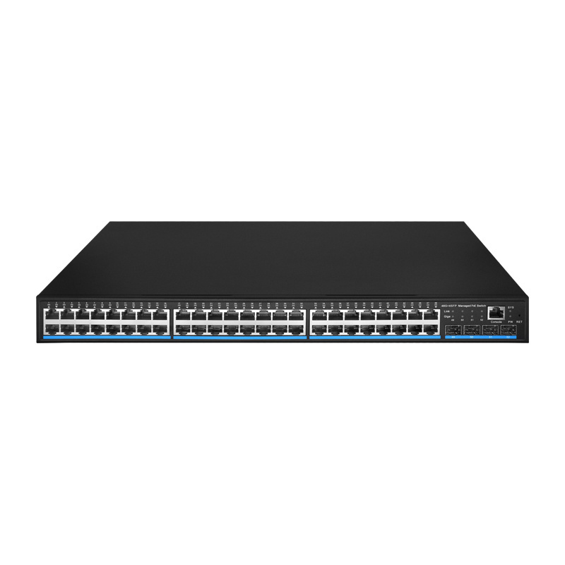 China Manufacturer Wholesaler Price Layer 2 Managed Switches 24 Ports SFP L3 POE  Management Ethernet Fiber Switch