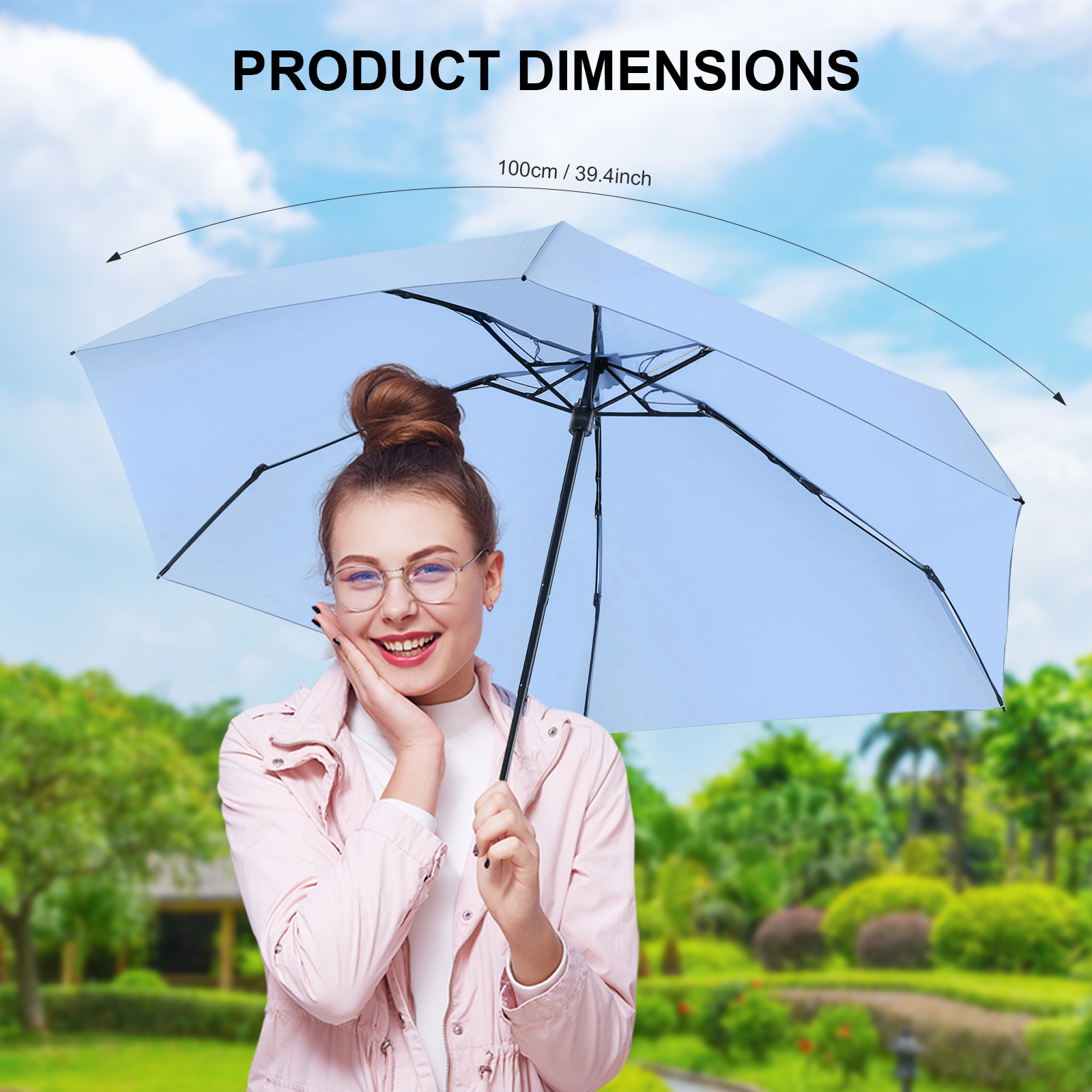 Hot sale fashion small windproof rainproof uv-proof pocket size light 6 folding mini capsule umbrella with bag