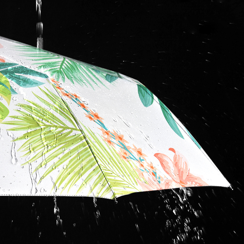 21 inches Wholesale Supplier Sunny and Rainy  Compact Travel Umbrella Cheapest Price Manual Open Folding Umbrella