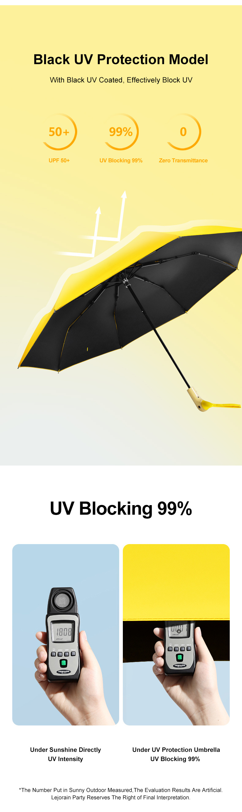 New design uv protection duck head wooden handle compact umbrella three fold custom umbrellas