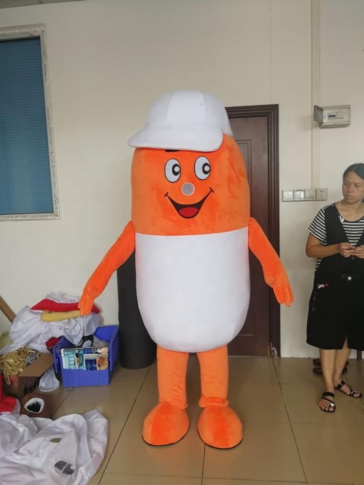 Quality custom pill mascot,custom pill mascot costumes for adults