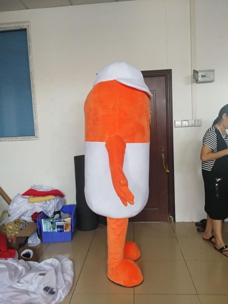 Quality custom pill mascot,custom pill mascot costumes for adults