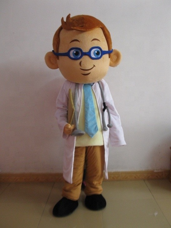 Professional Custom mascot Costumes/Mascot Design Doctor Mascot Costume,accept any shape and design,wecome Custom Mascot Design