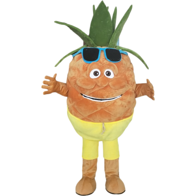 Custom made pineapple mascot costumes adult size ananas mascot design for sale