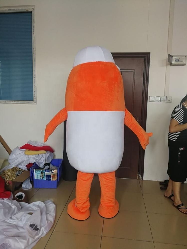 Quality custom pill mascot,custom pill mascot costumes for adults