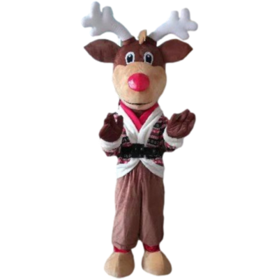 2024 Custom made moose mascot costume for Christmas,customized deer cartoon mascot costume for adults