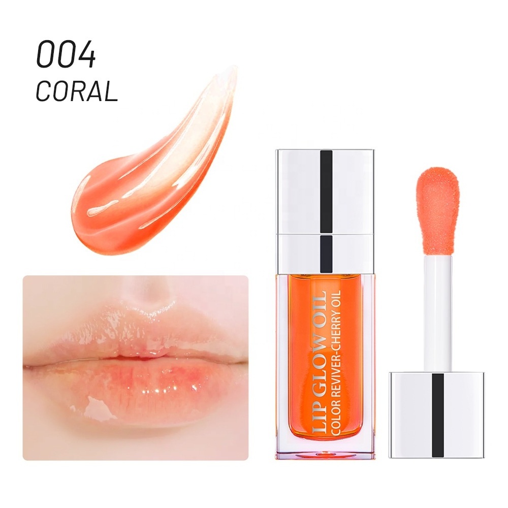 Ibcccndc Crystal Jelly Moisturizing Lip Oil Lip Gloss Makeup Sexy Plump Lip Glow stick