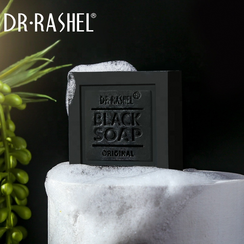 Dr.Rashel Bamboo charcoal essence soap Remove Blackhead Whitening Handmade Soap