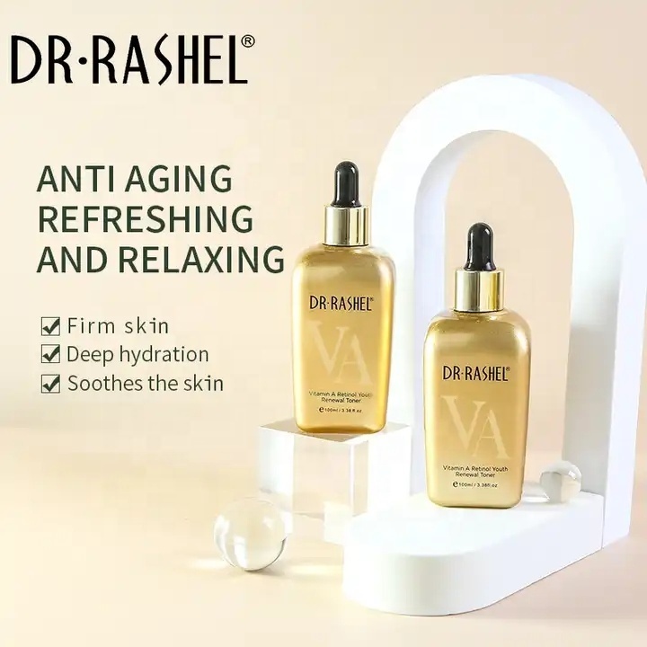 DR.RASHEL Vitamin A Retinol youth renewal toner fade dullness and brightens the skin layer