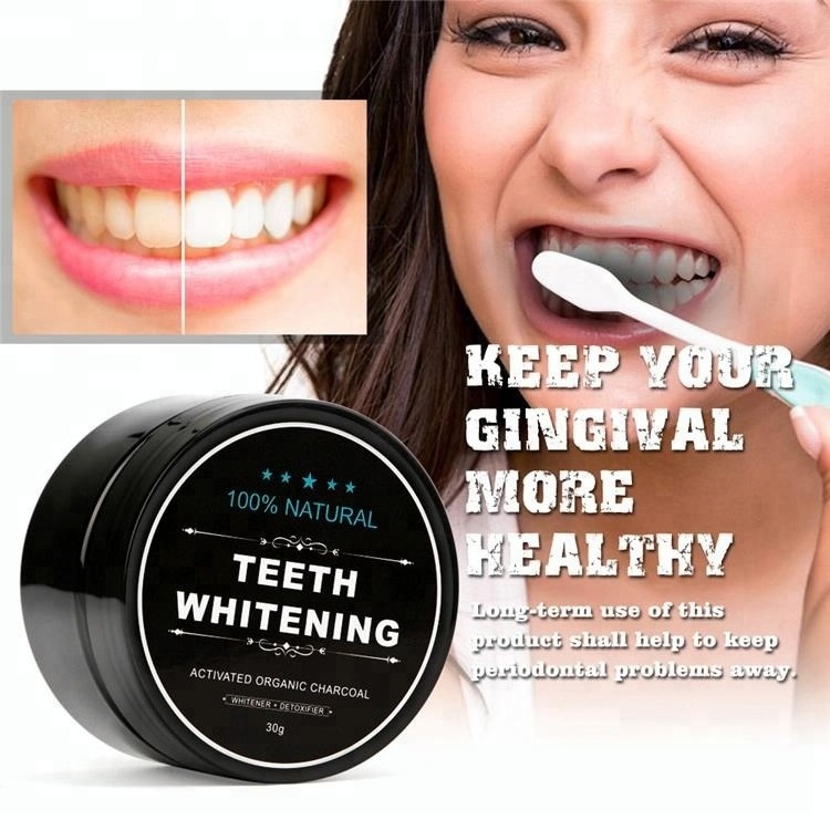 Daily Use Oral Hygiene Cleaning Activated carbon teeth whitening powder