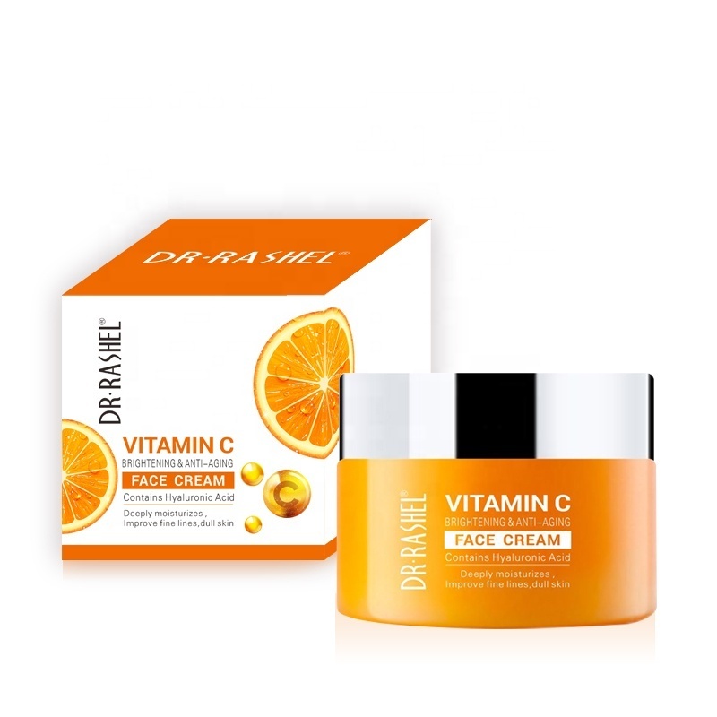 DR.RASHEL Vitamin C Face Deep Moisturizing Improves Dark Skin Whitening Cream