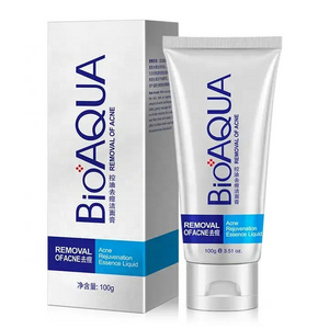 BioAQUA Acne rejuvenation essence face wash cream oil control removal acne facial cleanser