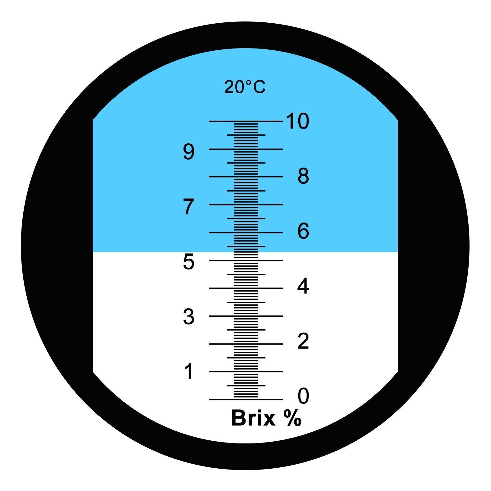 Wholesale 0-10% Brix Atc Fructose Brix Meter Handheld Brix Autorefractometer