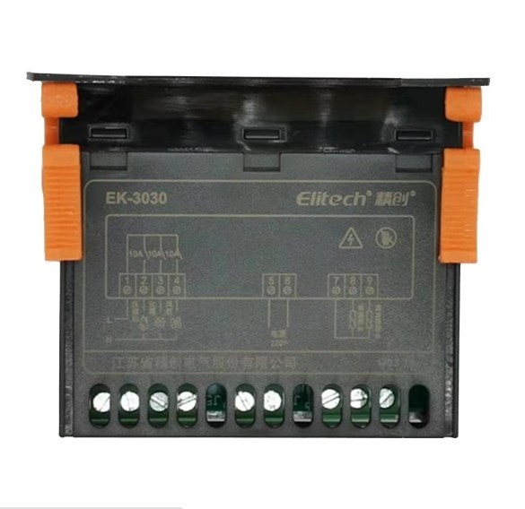 Elitech Thermostat EK-3030 Temperature Controller for Cold Storage Freezers Refrigeration and Defrosting Fan