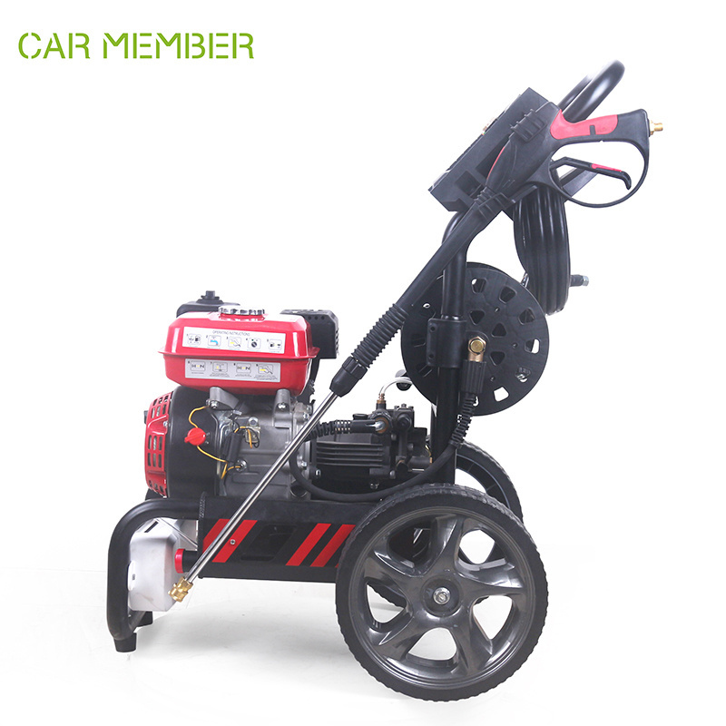 2610psi 180bar portable gasoline engine high pressure mobile car washing machine cleaning automatic gasoline car washing machine