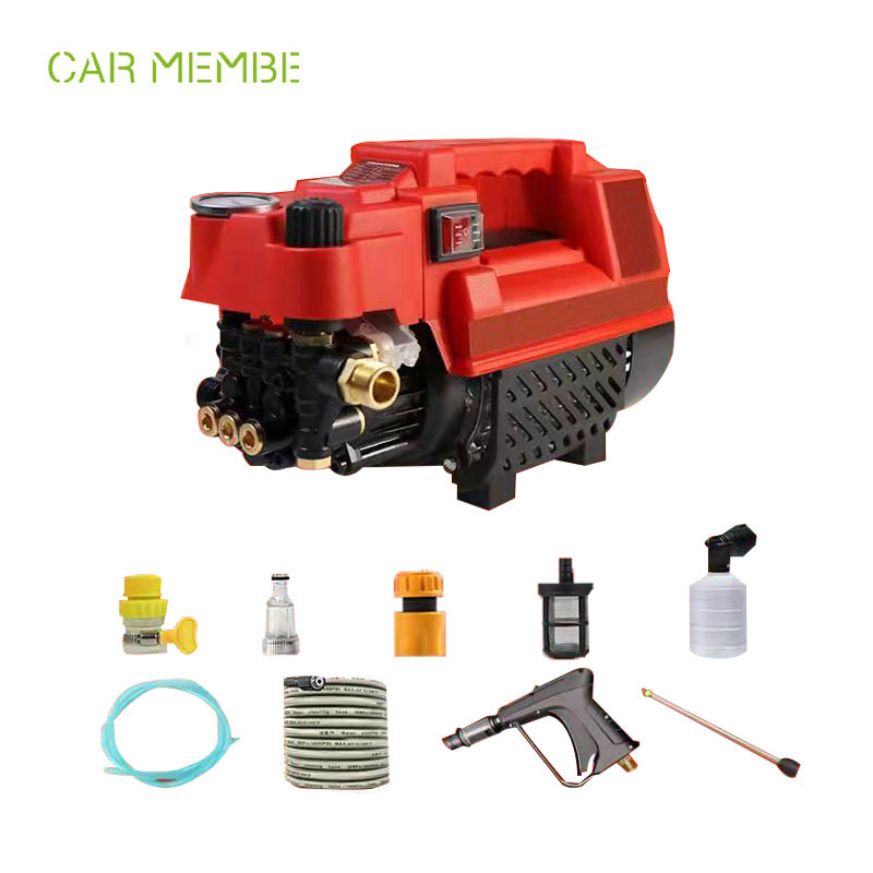 150bar car washer machine portable 2000W high-pressure car washer pump foam cannon Guns sprayer Foam guns High Pressure Cleaner