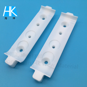 Corrosion and wear resistant precision ceramic custom white zirconia ceramic structural part