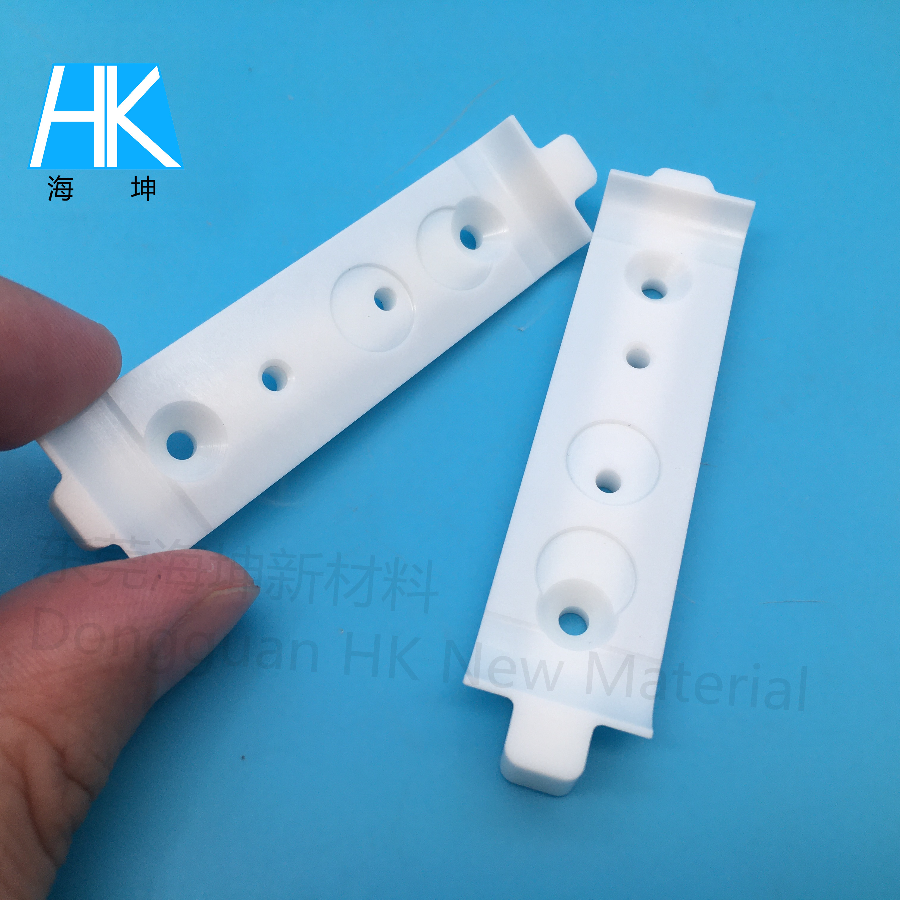 Corrosion and wear resistant precision ceramic custom white zirconia ceramic structural part