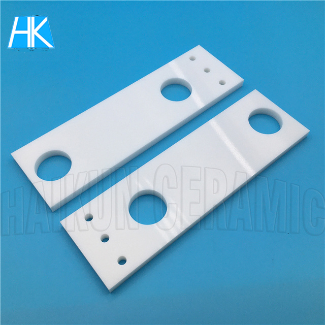 CNC Precision machining Advanced ceramics Zro2 zirconia ceramic support plate block