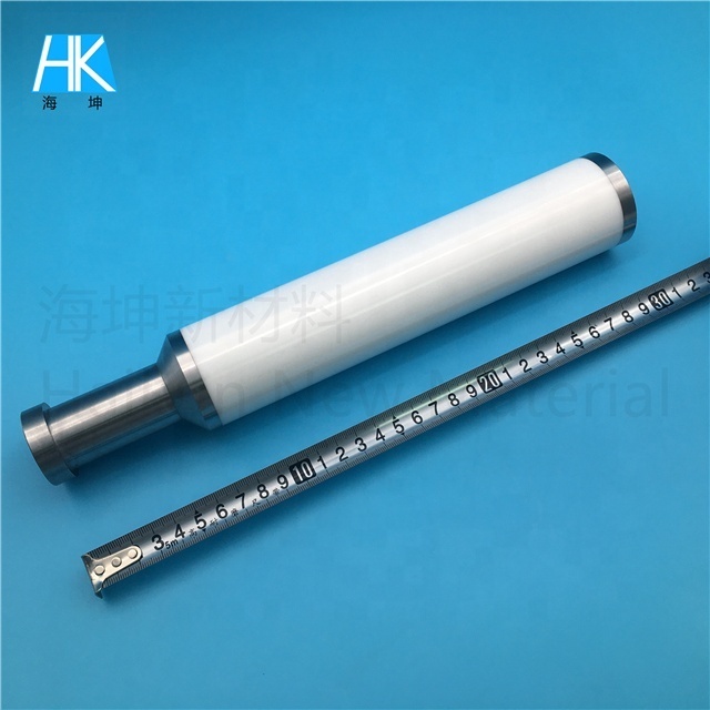 high polishing hard strong anti-acid zirconia ceramic metal with plunger shaft piston