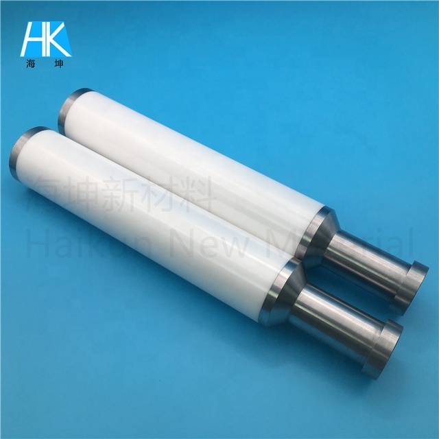 high polishing hard strong anti-acid zirconia ceramic metal with plunger shaft piston