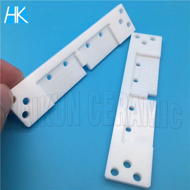 CNC Precision machining Advanced ceramics Zro2 zirconia ceramic support plate block