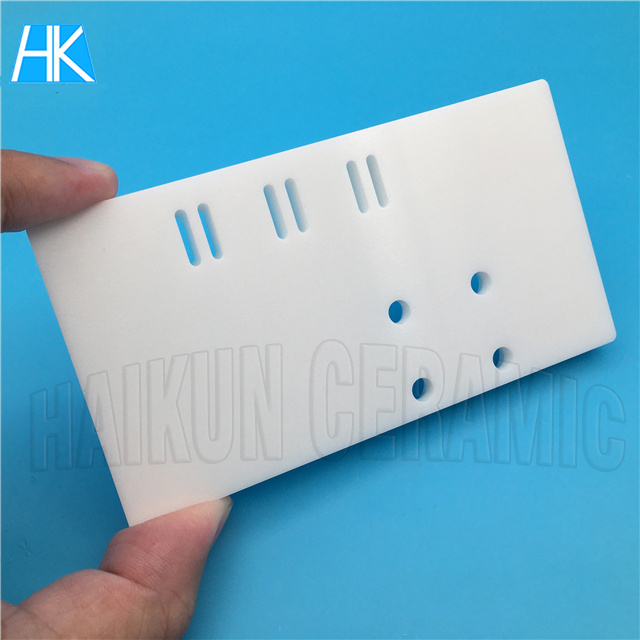 CNC Precision machining Advanced ceramics Zro2 zirconia ceramic support plate block