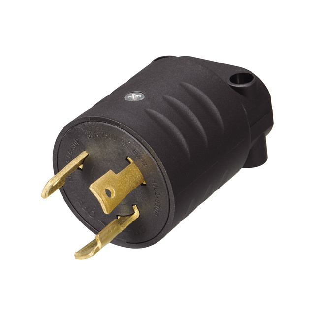 UL Approved NEMA Plug L6-30P 30A 250V Twist Locking Electrical Plug Industrial Generator Plug