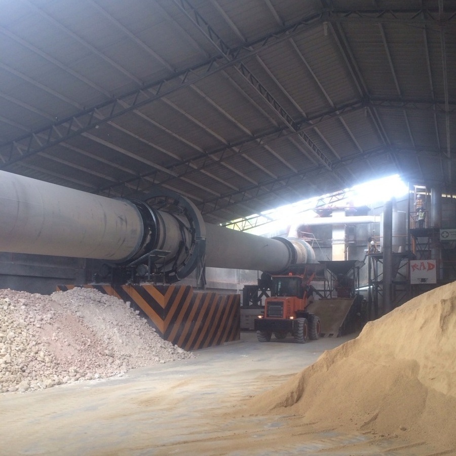 Capacity of 180-700 tpd, Rotary kiln calcined bauxite