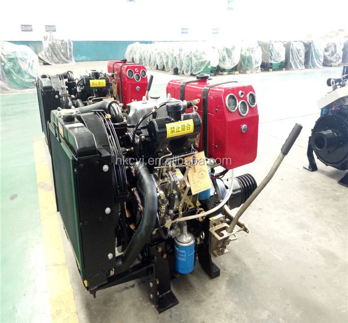 2000rpm four stroke diesel engine with clutch and pulley