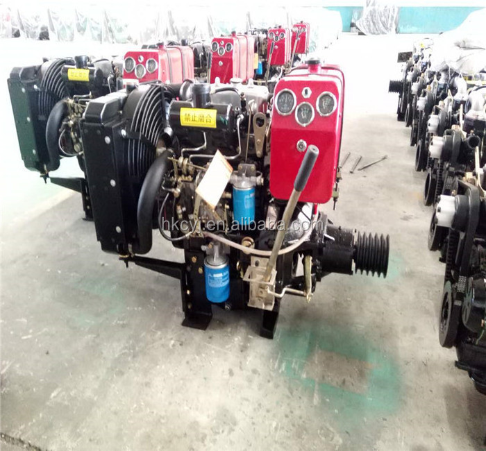 2000rpm four stroke diesel engine with clutch and pulley