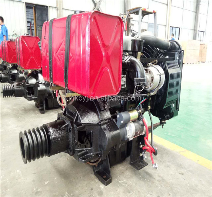 2000rpm four stroke diesel engine with clutch and pulley