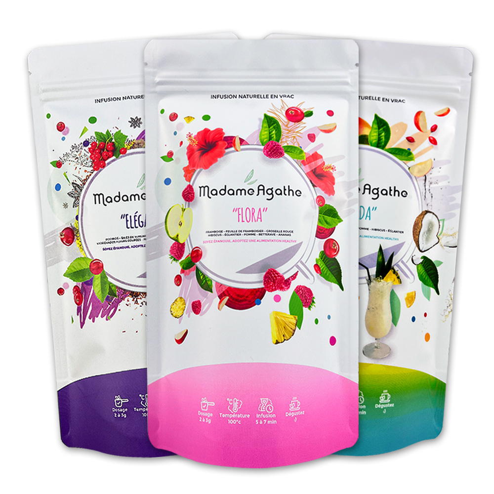 Plastic Package Bag Foil Digital Matte Mixed flavor Gummy Candy Edible Packaging 3.5g Child Proof Mylar Bags Gummy Packaging