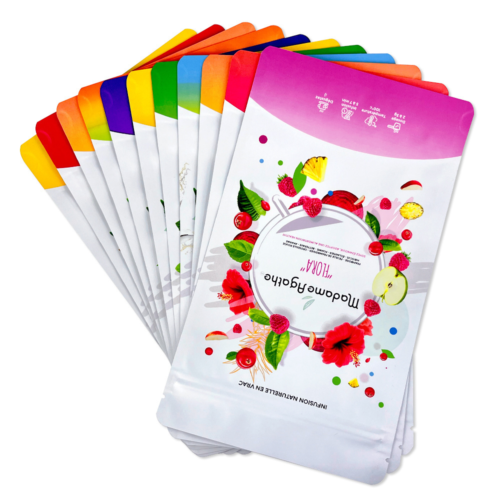 Plastic Package Bag Foil Digital Matte Mixed flavor Gummy Candy Edible Packaging 3.5g Child Proof Mylar Bags Gummy Packaging