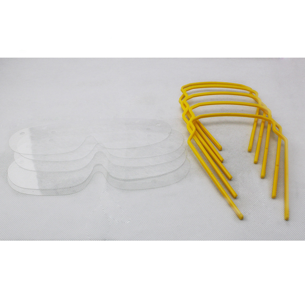 Dental Disposable Plastic Safety Anti-Fog Eyeshield for Eye Protection