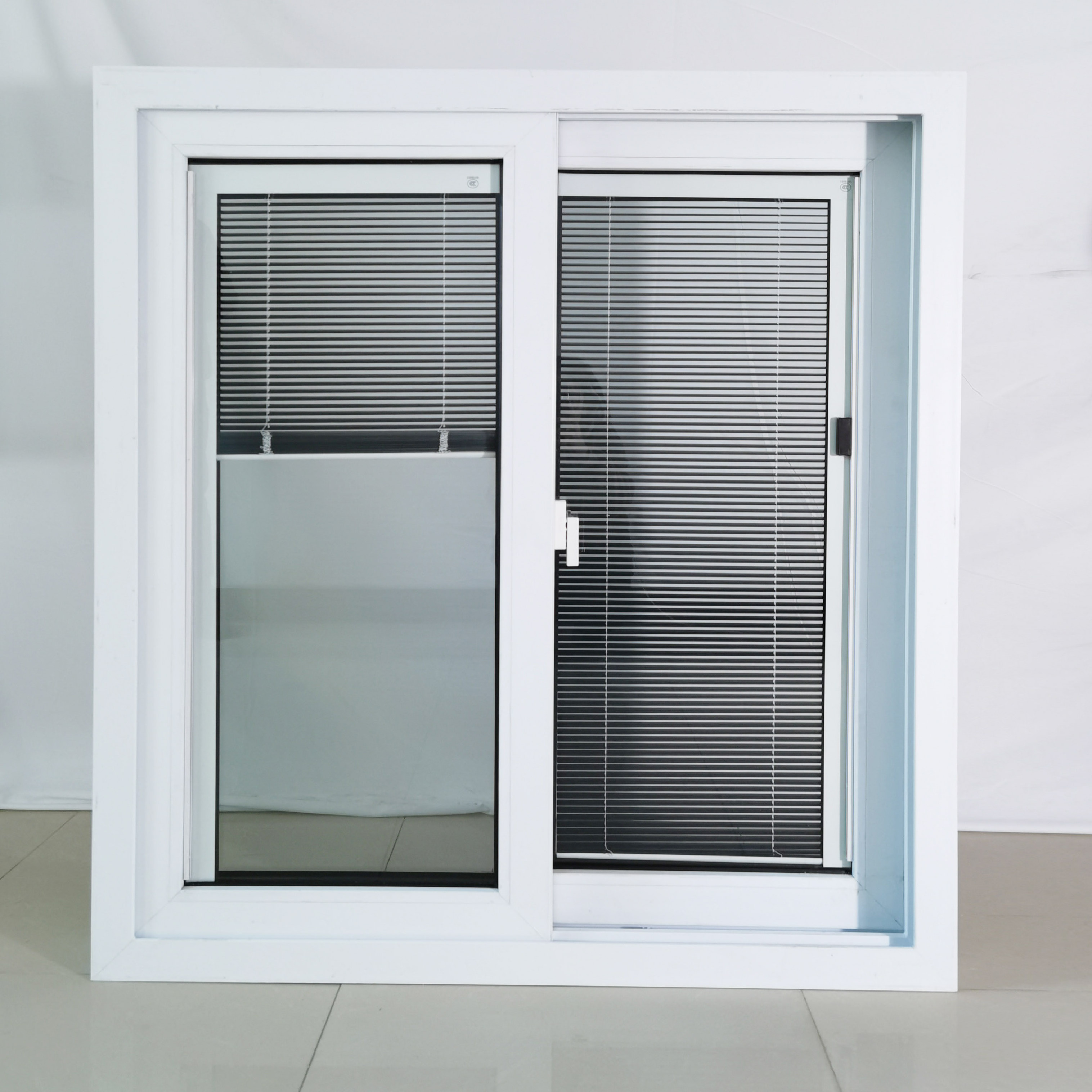 Factory Directly Supply Sliding Windows Triple Glazed Hurricane Impact Pvc Profile Upvc Door Frame Window