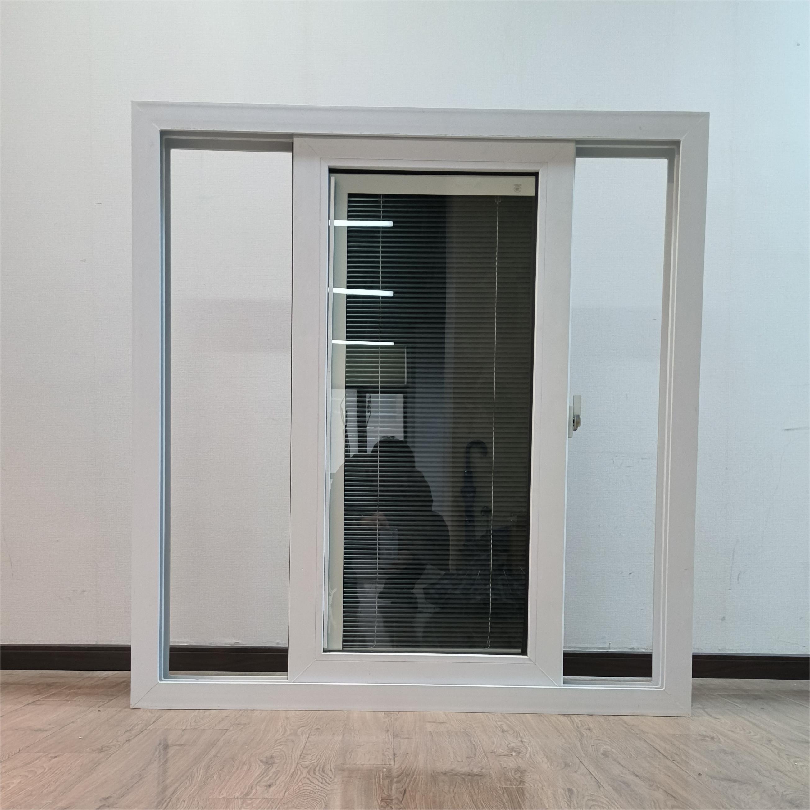 Factory Directly Supply Sliding Windows Triple Glazed Hurricane Impact Pvc Profile Upvc Door Frame Window