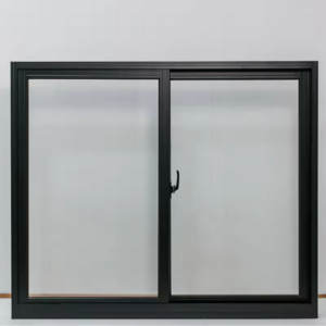 Hung Commercial American Style Pvc Profile Windows Upvc Reception Glass Double Glazed Windows