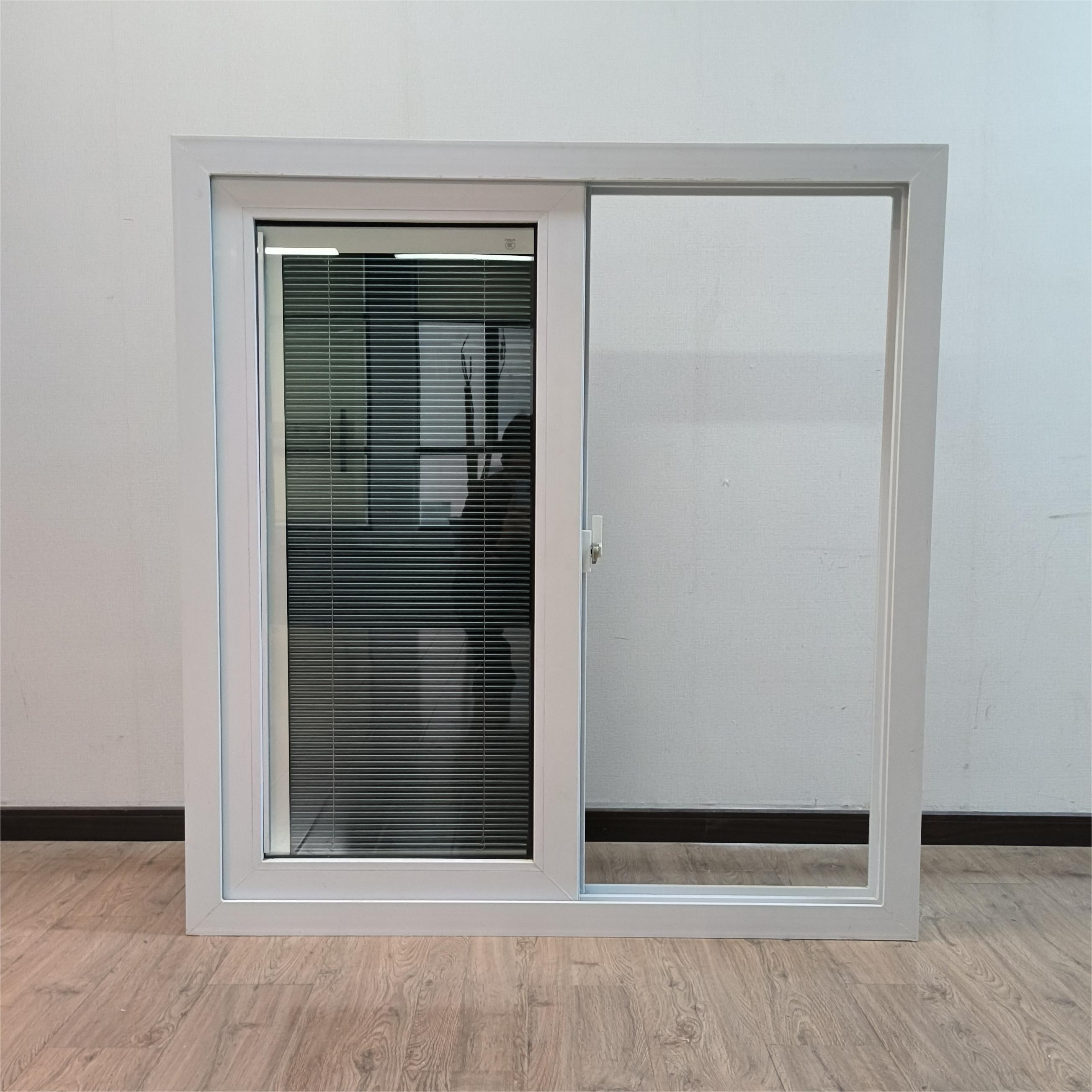 Factory Directly Supply Sliding Windows Triple Glazed Hurricane Impact Pvc Profile Upvc Door Frame Window