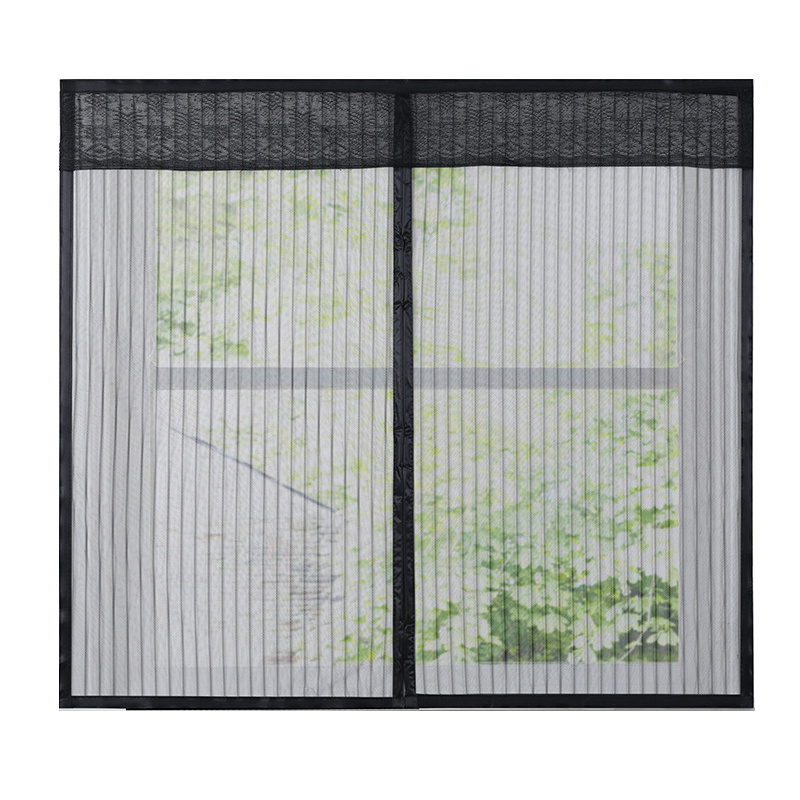 60*110CM Mesh Mosquito Net Roll Fiberglass Magnetic Fly Screen Insect Screen Roll Up Window Screen