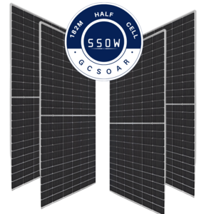 GCSOAR Personalized Solar Energy System Program Development High Efficiency 550 Watt Solar Panel