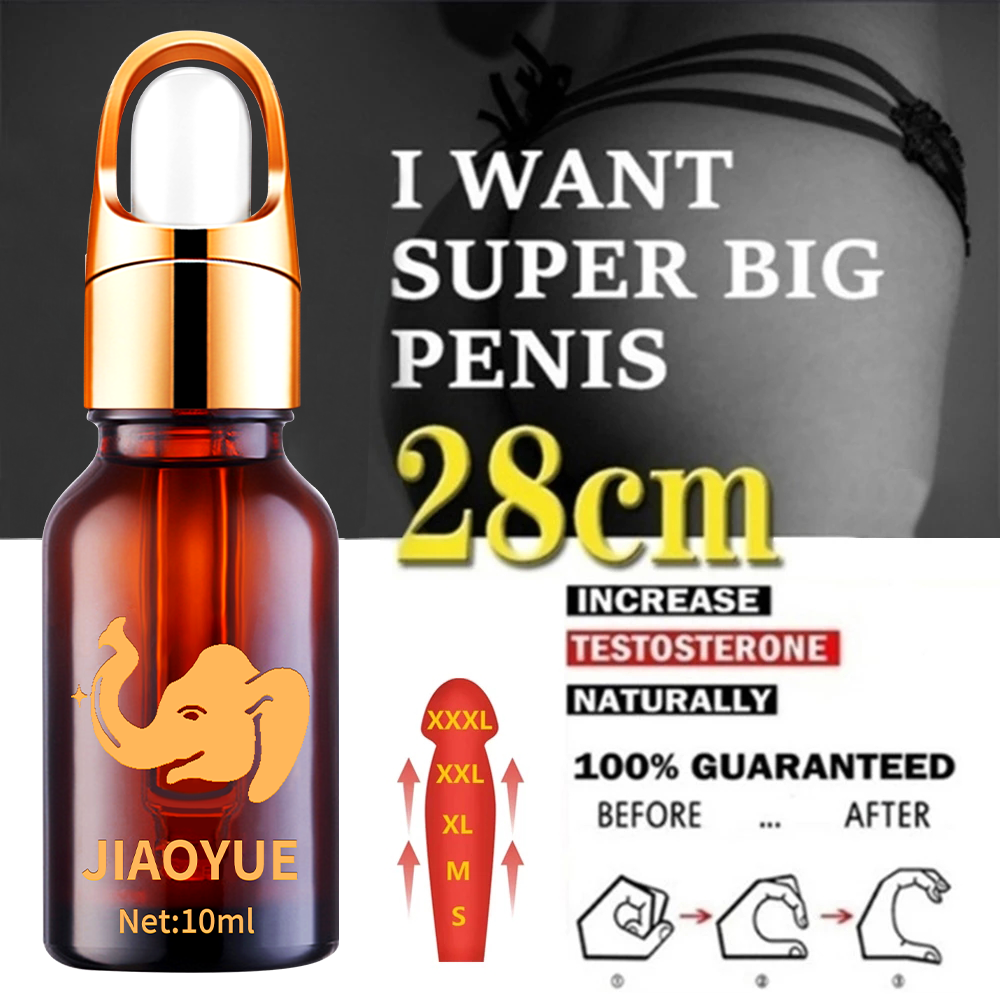 Big Dick Male Penis En-largement Oil XXL Cream Increase Xxl Size Erection Product Sex Product Enhancer