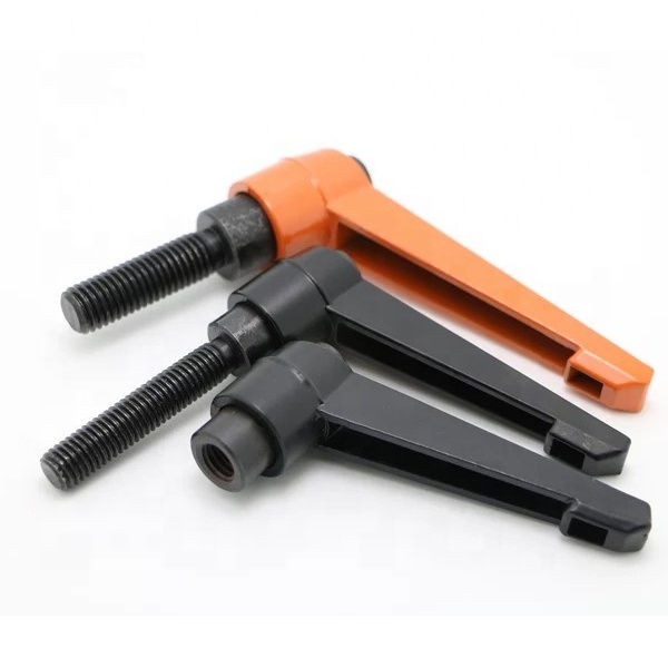 Hot Sale Zinc Alloy Clamping Lever Adjustable Handle Aluminium Alloy Male and Female M6 M8 M10 M12 M16 3/8-16