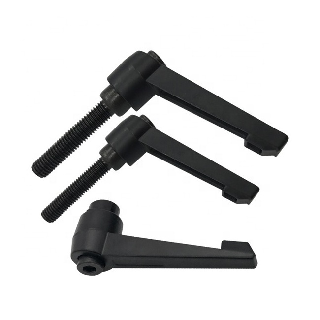 High Quality Black Female Adjustable handle 3/8-16 Male Clamping lever  Cam Levers