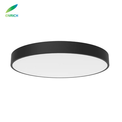 Modern round Flat LED Ceiling Light Fixtures IP44 24W Adjustable Slim Dimmable 3000K/4000K/6500K LED Flush Mount Chandeliers