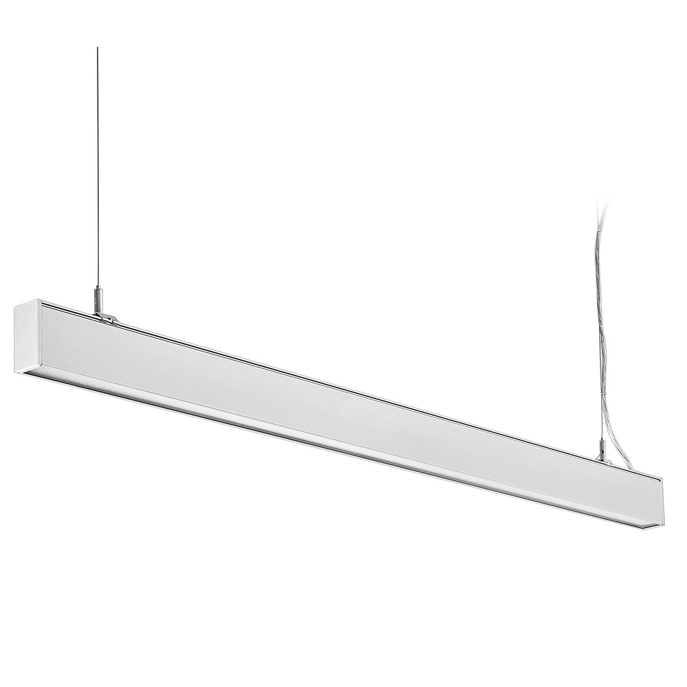 Seamless connected rectangle light LED pendant linear profile light fixtures for billiard table