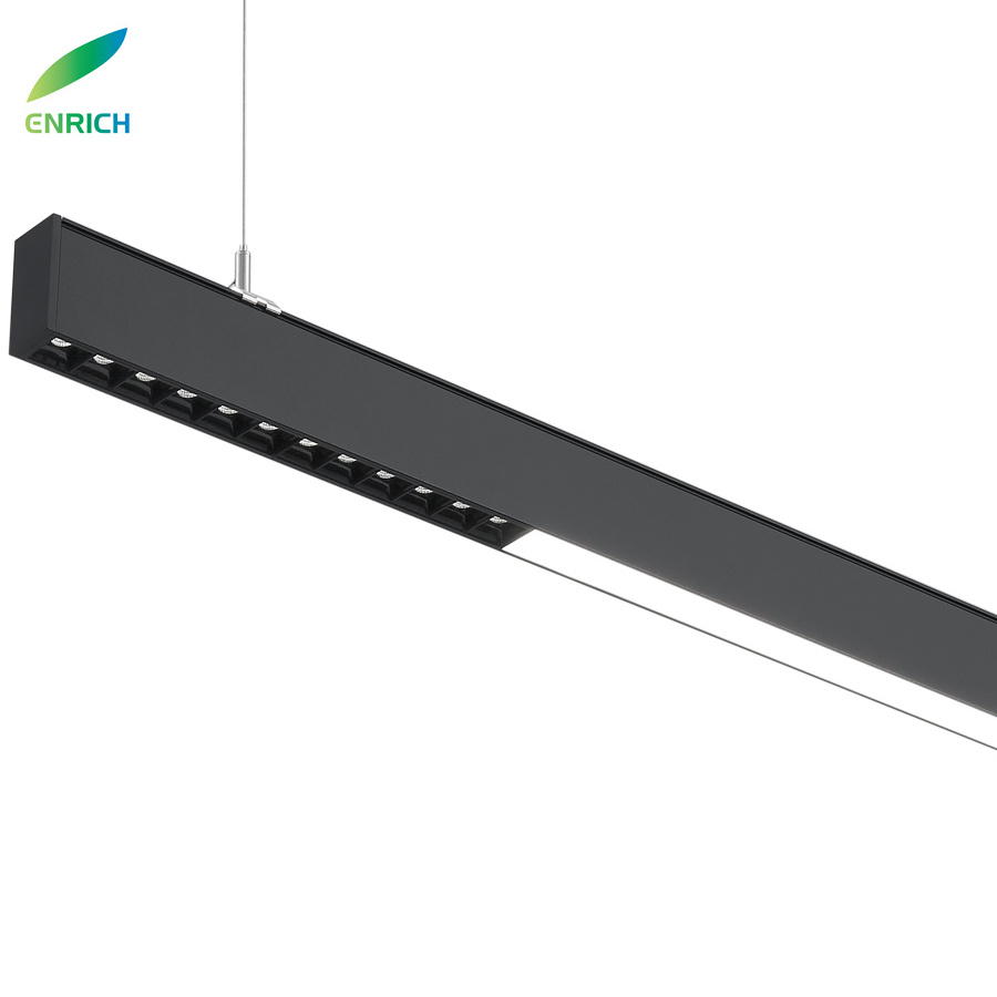 New anti glare led linear trunking light with different shell colors