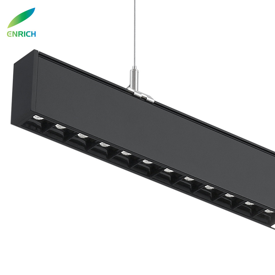 New anti glare led linear trunking light with different shell colors