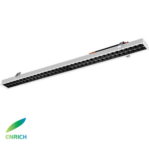 Recessed led linear light with reflector cap different length option